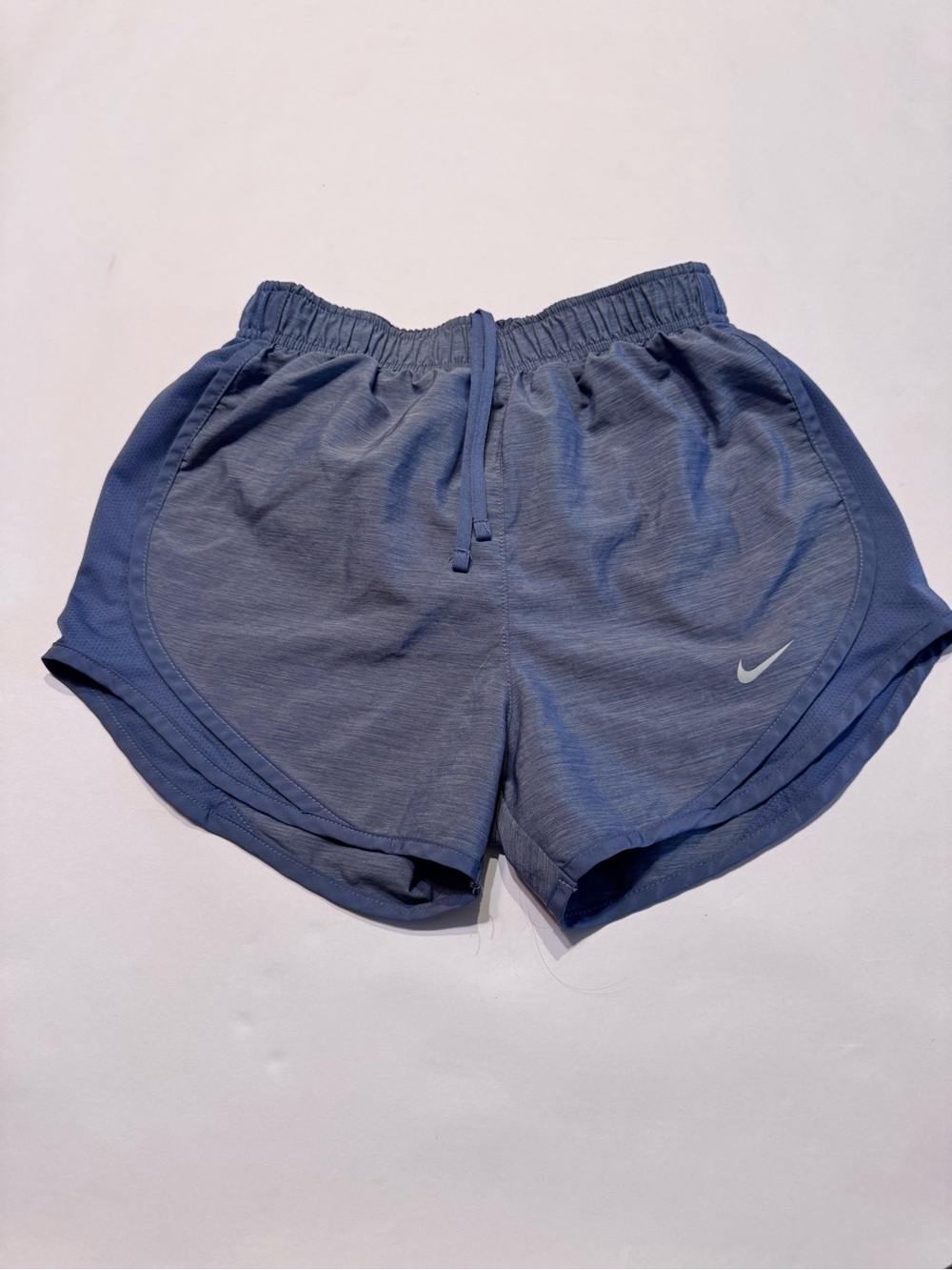 Nike Drifit Tempo Shorts Blue Lined Running XS